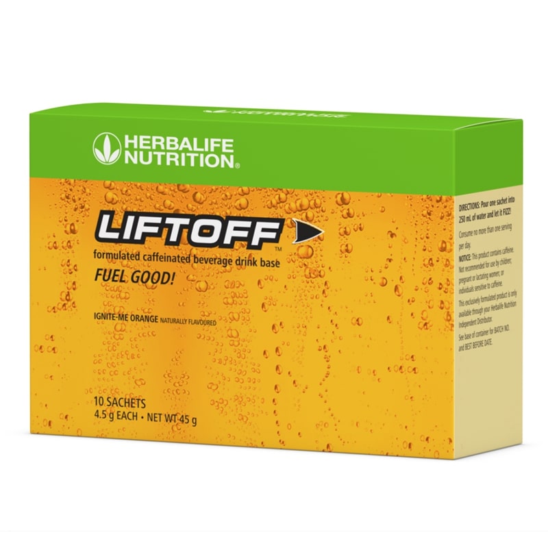 Energy Drink Liftoff™ Ignite-Me Orange 10 x 4.5g sachets ...